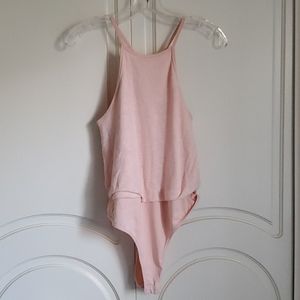 Light Peach Tank Bodysuit
